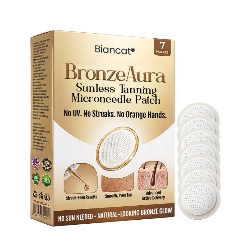 Biancat® BronzeAura Sunless Tanning Microneedle Patch