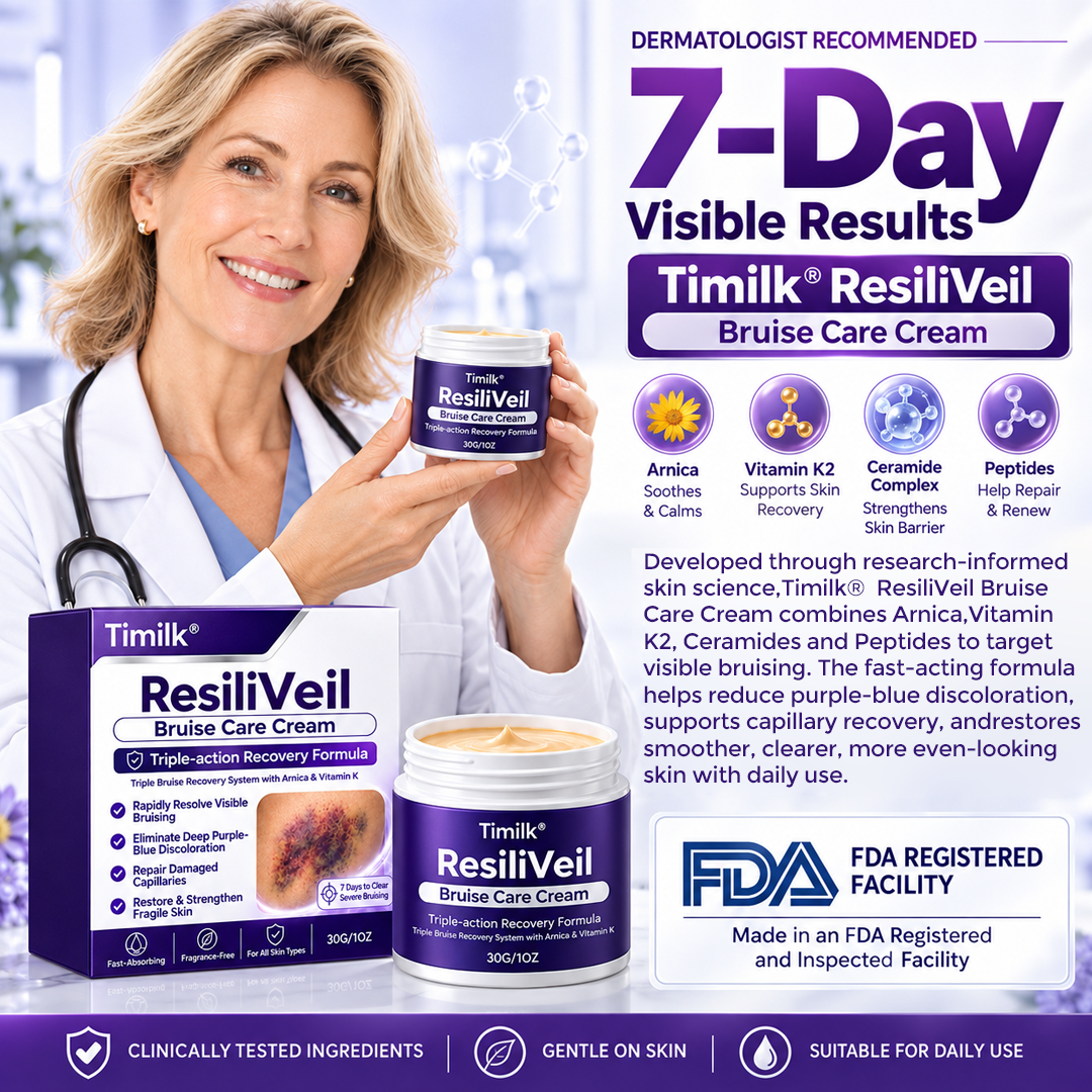 Timilk® ResiliVeil Bruise Care Cream.