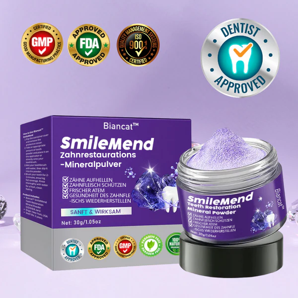 Biancat® SmileMend Teeth Restoration Mineral Powder.