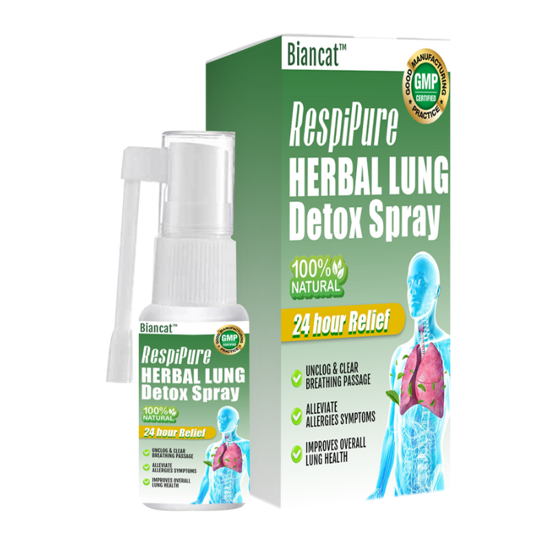 Biancat® RespiPure Herbal Lung Detox Spray.