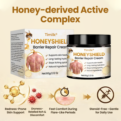 Timilk® HoneyShield Barrier Repair Cream.