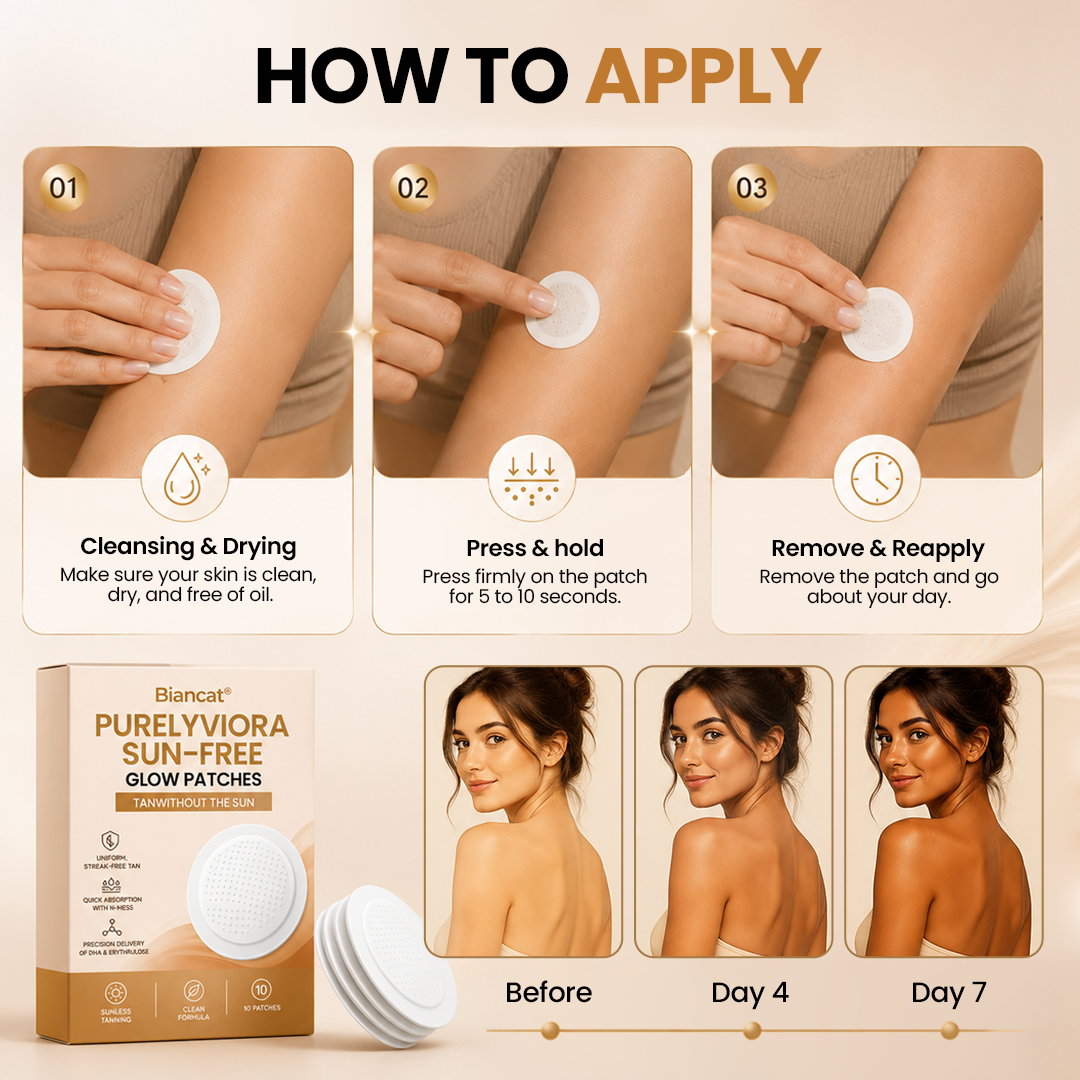 Biancat® PurelyViora Sun-Free Glow Patches