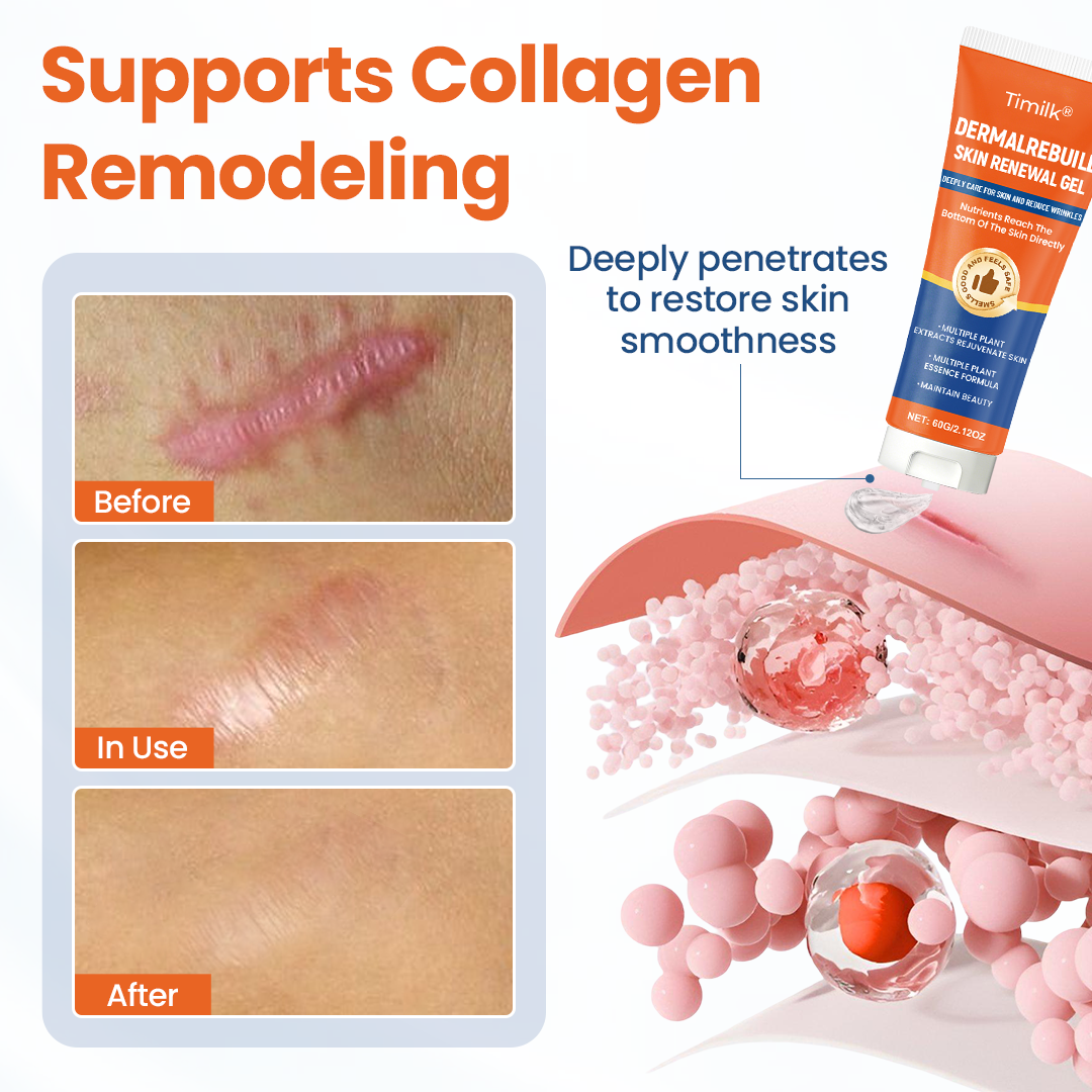 Timilk® DermalRebuild Skin Renewal Gel.