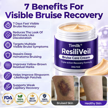 Timilk® ResiliVeil Bruise Care Cream.